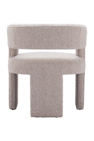   Beige Shearling Accent Chair | Oroa.com