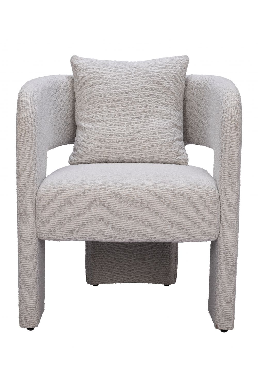   Gray Curved Dining Chair | Oroa.com