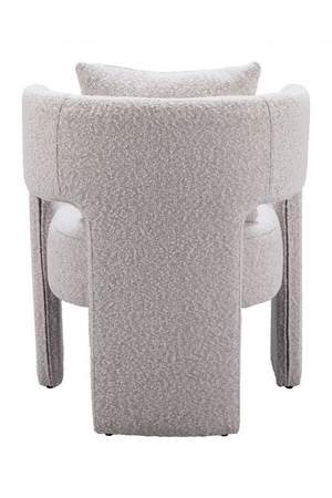   Gray Curved Dining Chair | Oroa.com