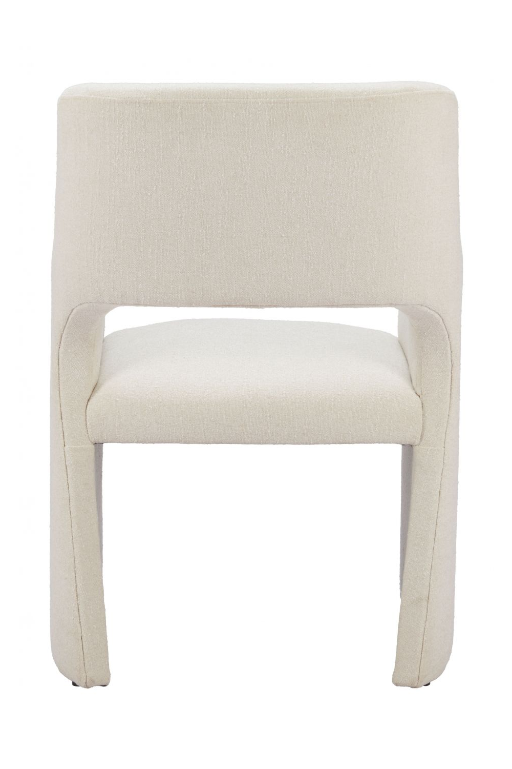   White Linen Dining Chair | Oroa.com