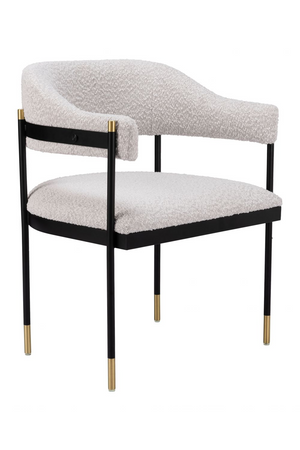   Textured Light Gray Dining Chair | Oroa.com