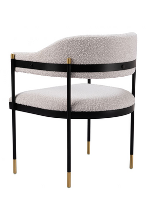   Textured Light Gray Dining Chair | Oroa.com