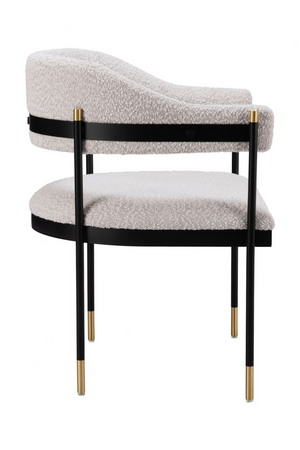   Textured Light Gray Dining Chair | Oroa.com