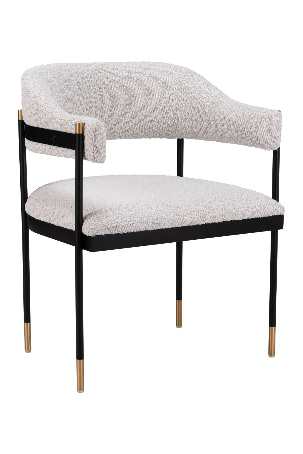   Textured Light Gray Dining Chair | Oroa.com