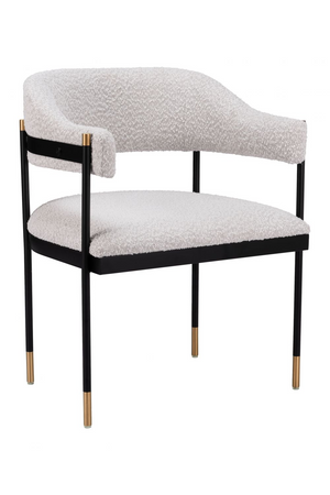   Textured Light Gray Dining Chair | Oroa.com