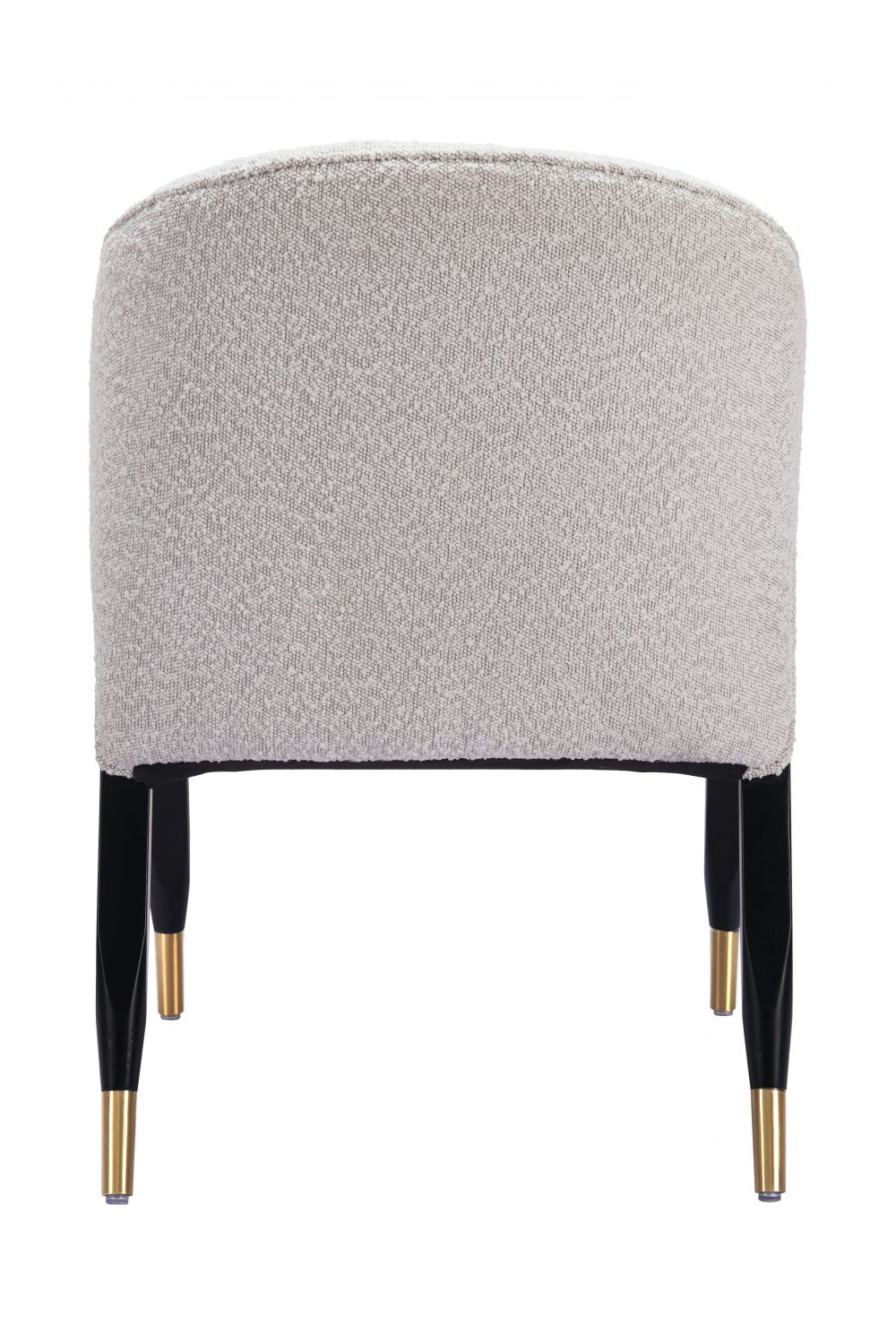   Light Gray Curved Dining Chair | Oroa.com