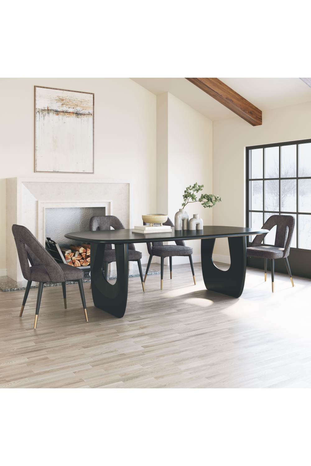   Cut-Out Detail Dining Chair | Oroa.com