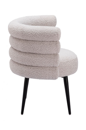   Light Gray Layered Dining Chair | Oroa.com