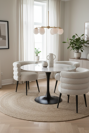   Light Gray Layered Dining Chair | Oroa.com