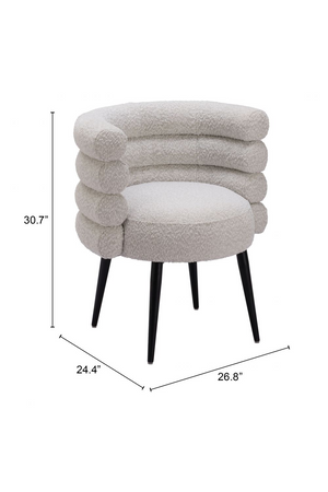   Light Gray Layered Dining Chair | Oroa.com