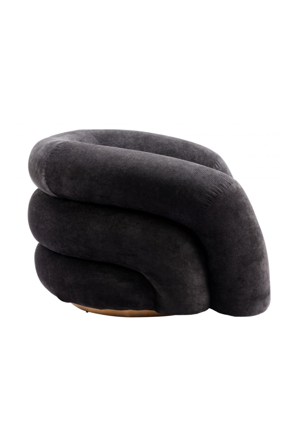   Black Velvet Accent Chair | Oroa.com