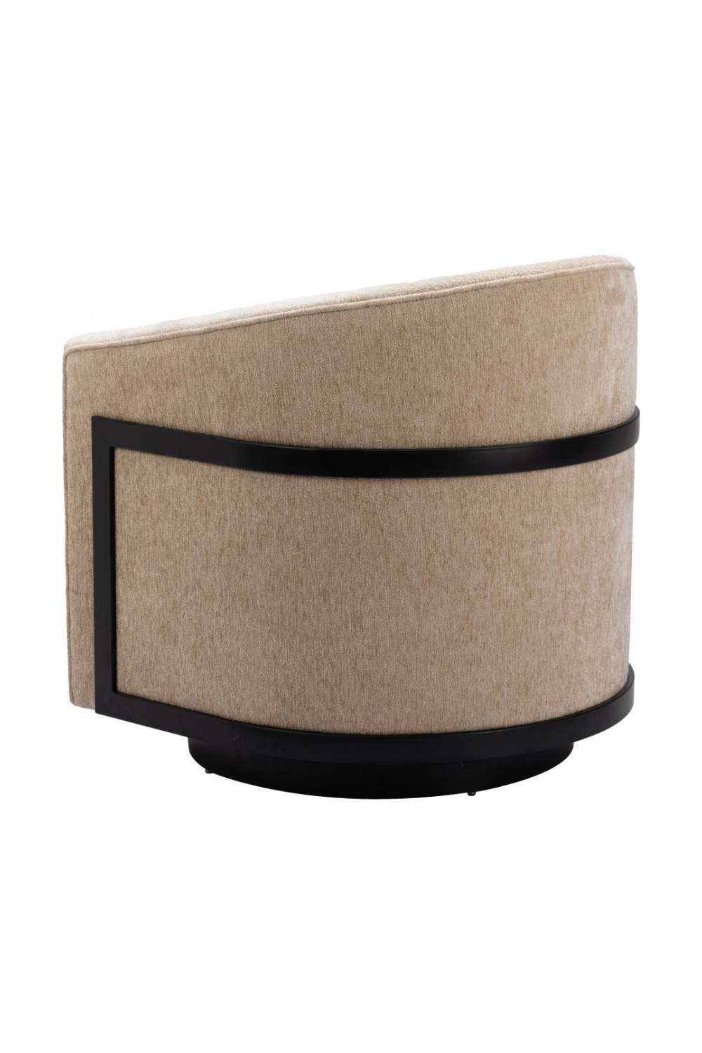   Golden Beige Swivel Chair | Oroa.com