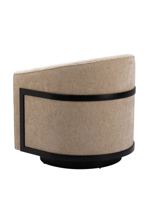   Golden Beige Swivel Chair | Oroa.com