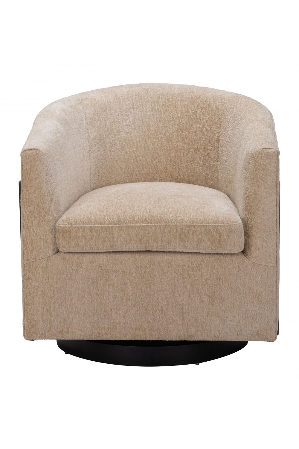   Golden Beige Swivel Chair | Oroa.com
