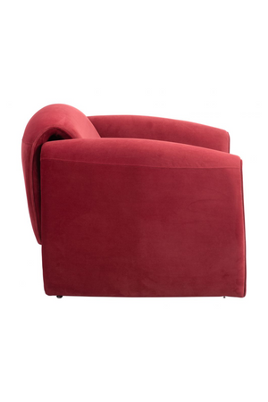   Velvet Contemporary Accent Chair | Oroa.com