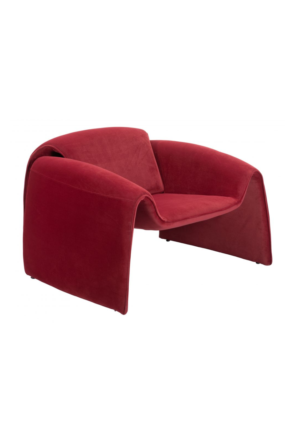   Velvet Contemporary Accent Chair | Oroa.com