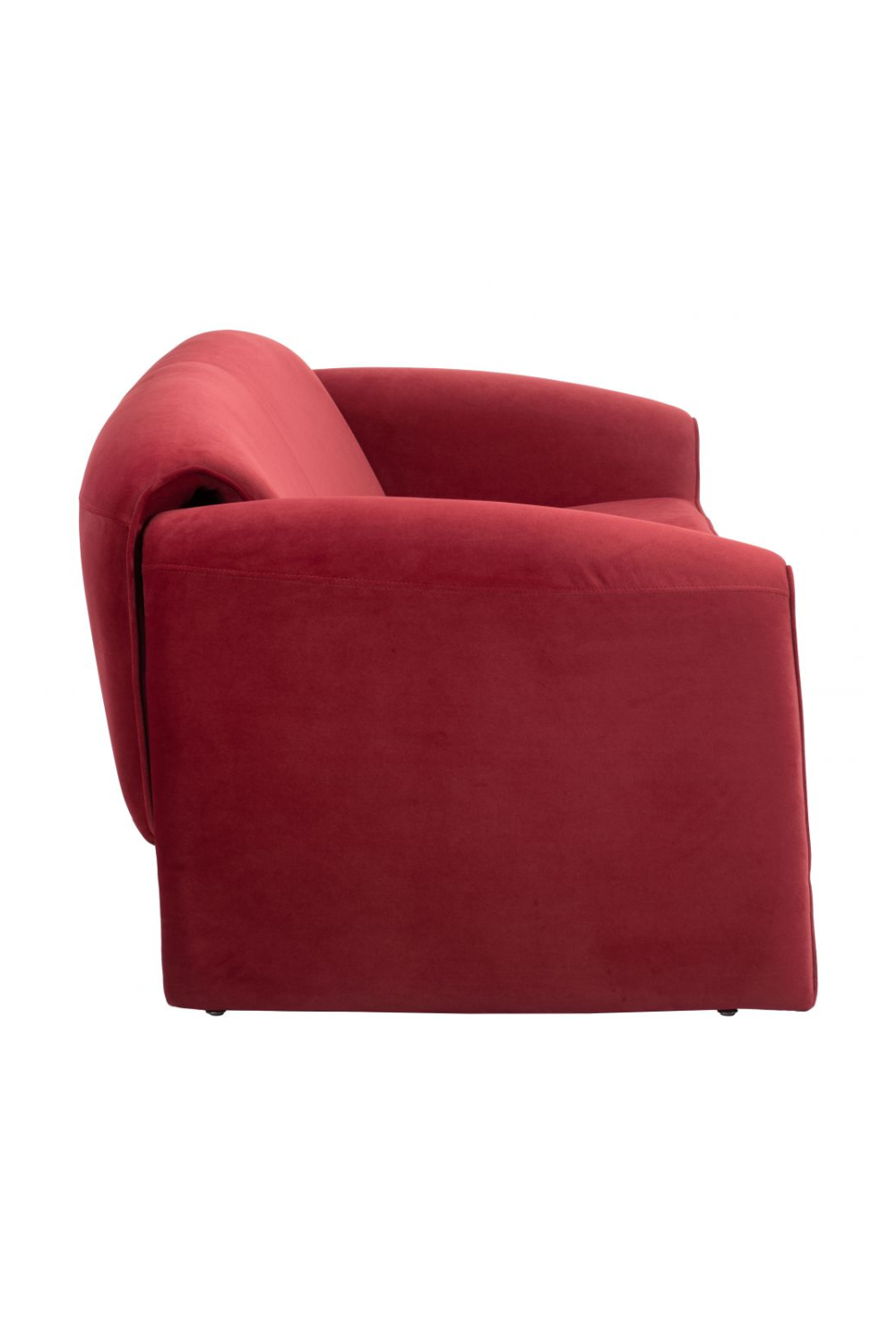  Red Velvet Sofa | Oroa.com