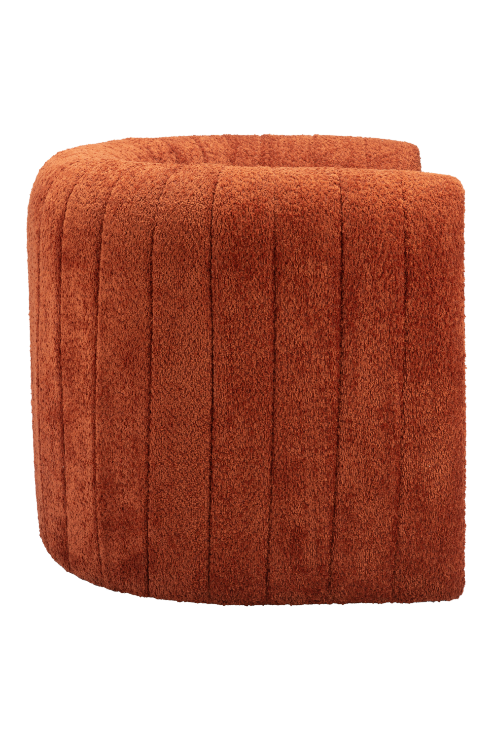   Orange Sherpa Accent Chair | Oroa.com