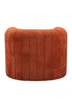   Orange Sherpa Accent Chair | Oroa.com