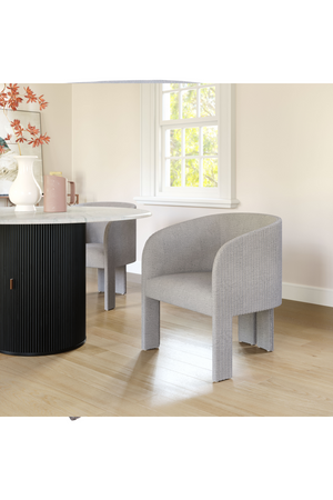   Poly Linen Accent Chair | Oroa.com