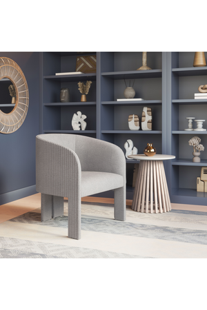   Poly Linen Accent Chair | Oroa.com