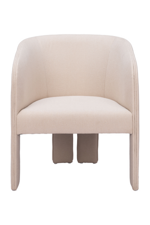   Poly Linen Accent Chair | Oroa.com