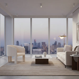   Poly Linen Accent Chair | Oroa.com