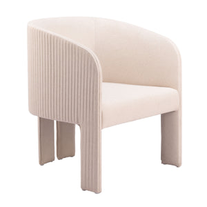   Poly Linen Accent Chair | Oroa.com
