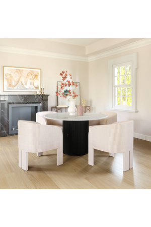   Poly Linen Accent Chair | Oroa.com