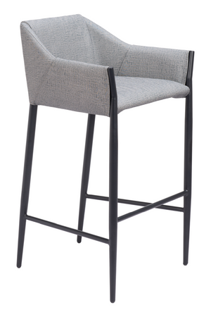   Poly Linen Bar Stool | Oroa.com