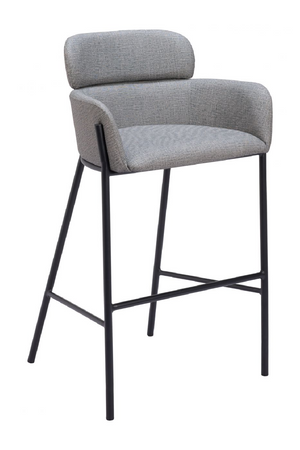   Vinyl Upholstered Bar Stool | Oroa.com