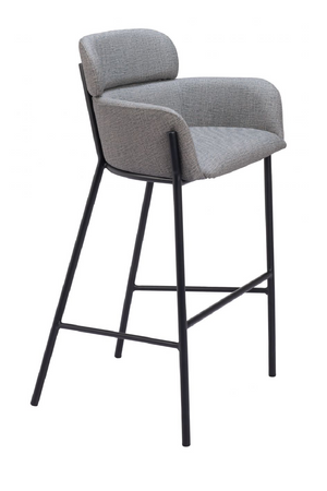  Vinyl Upholstered Bar Stool | Oroa.com
