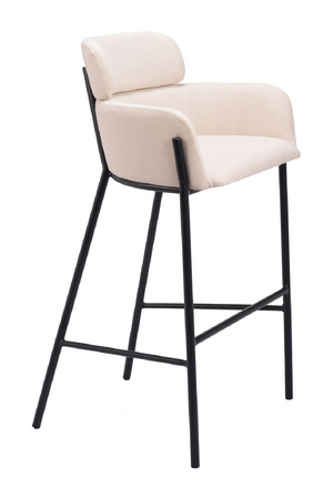   Vinyl Upholstered Bar Stool | Oroa.com