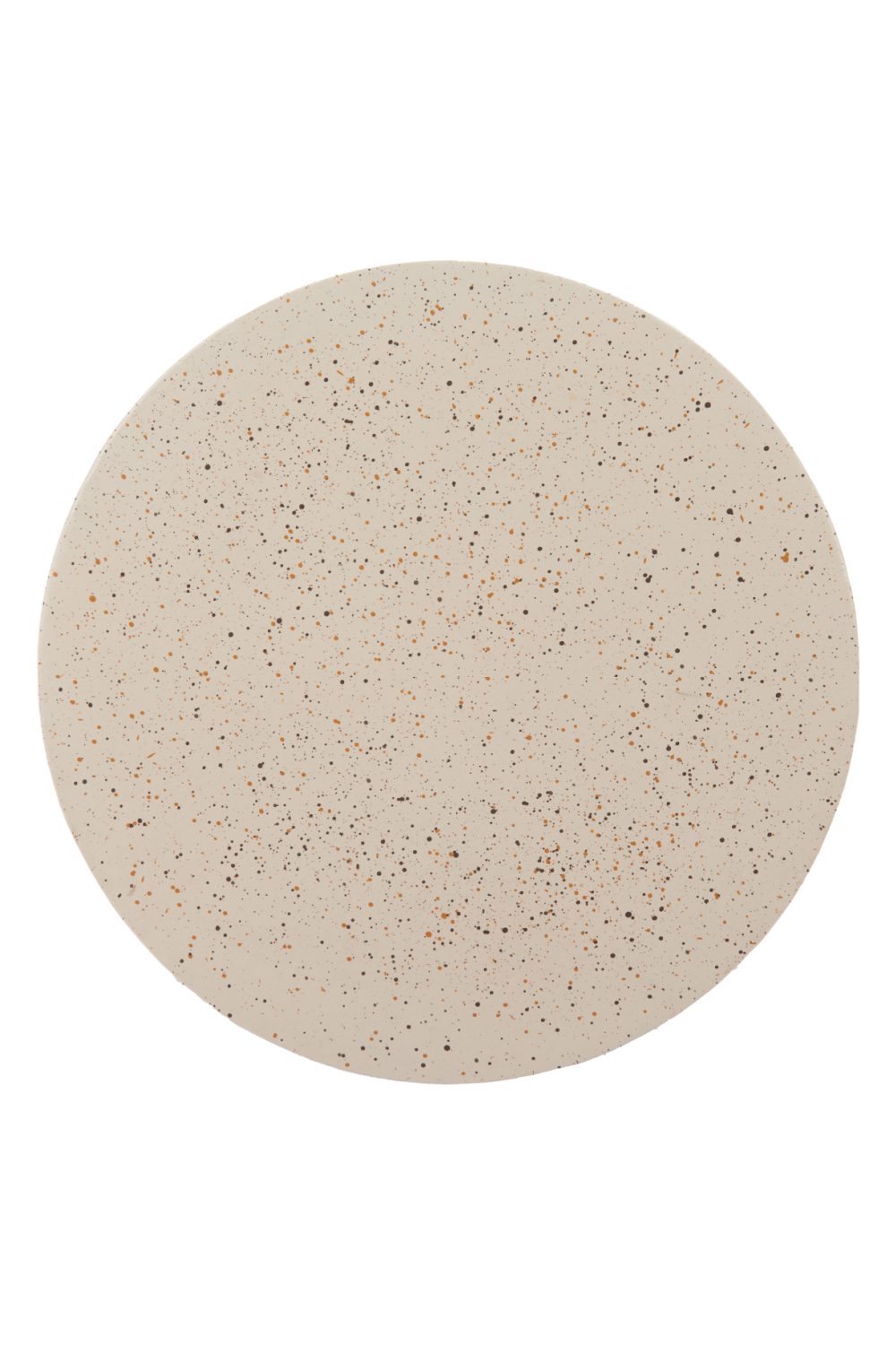   Beige Terrazzo-Look Side Table | Oroa.com