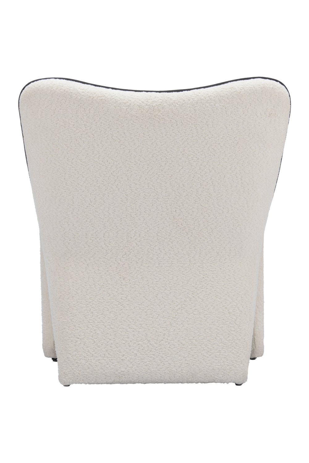   White Accent Chair with Piping | Oroa.com