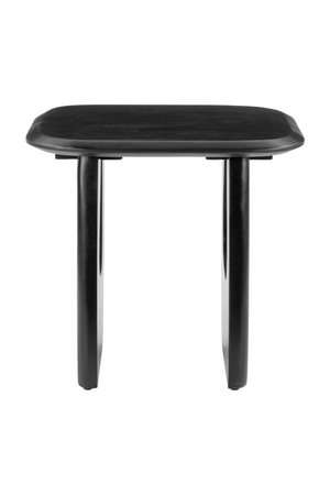   Black Acacia Wood Accent Table | Oroa.com