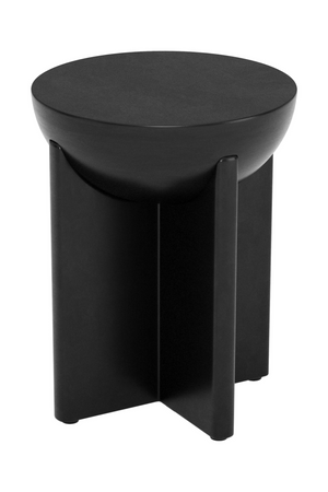   Black Solid Mango Side Table | Oroa.com