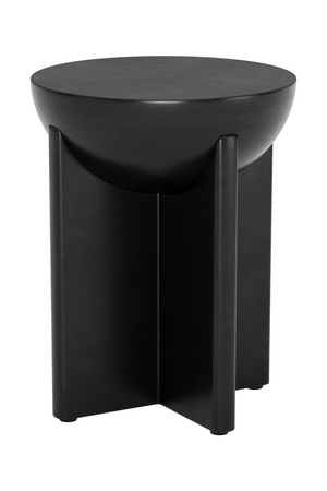   Black Solid Mango Side Table | Oroa.com
