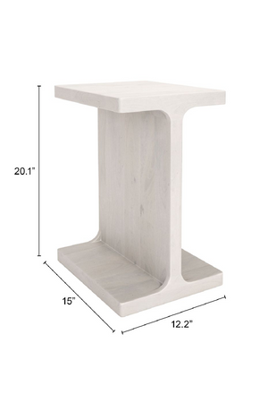   Solid Mango Wood Side Table | Oroa.com