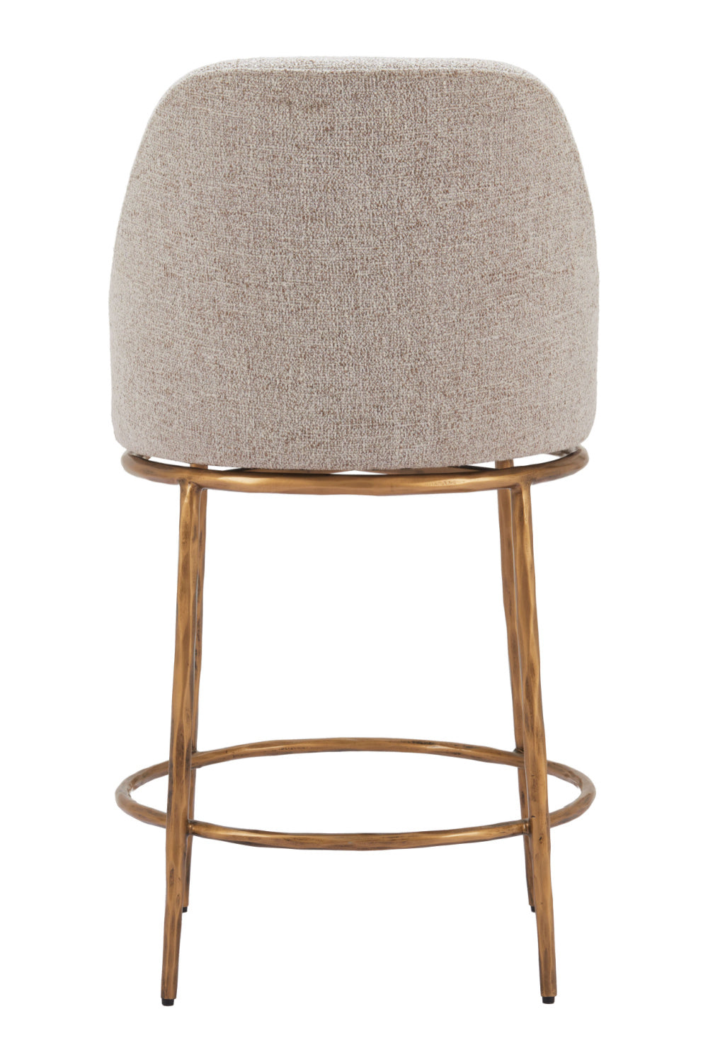   Beige Swivel Counter Stool | Oroa.com