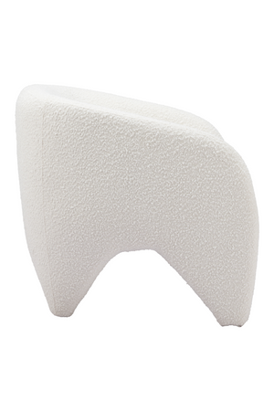   White Shearling Accent Chair | Oroa.com