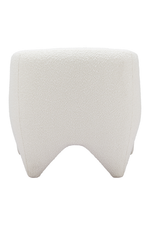   White Shearling Accent Chair | Oroa.com