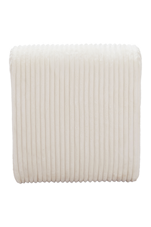   White Ribcord Accent Chair | Oroa.com