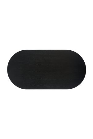   Black Wooden Top Dining Table | Oroa.com