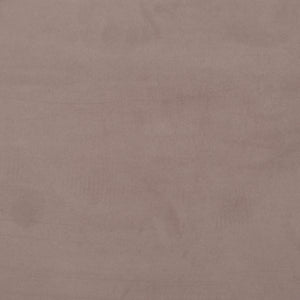   Taupe Velvet Loveseat | Oroa.com