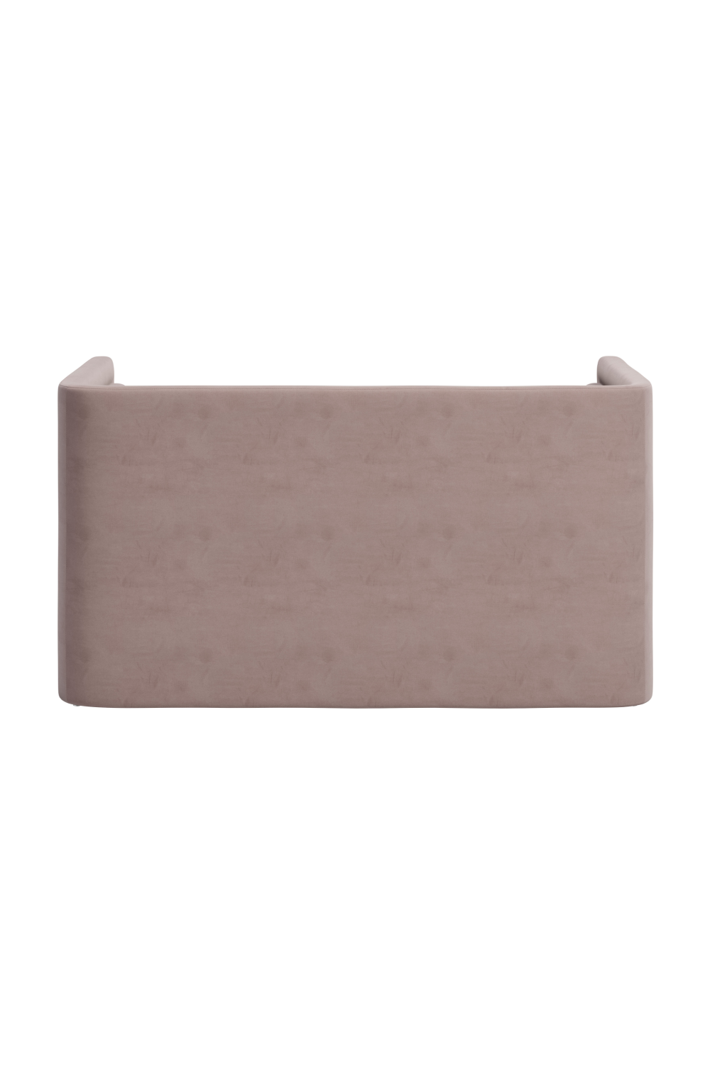   Taupe Velvet Loveseat | Oroa.com
