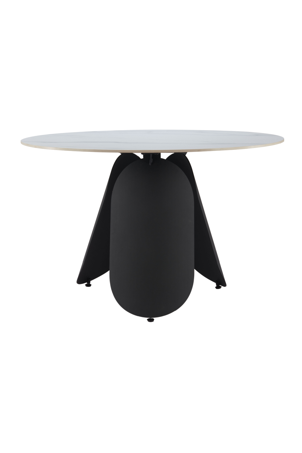   White Sintered Stone Dining Table | Oroa.com