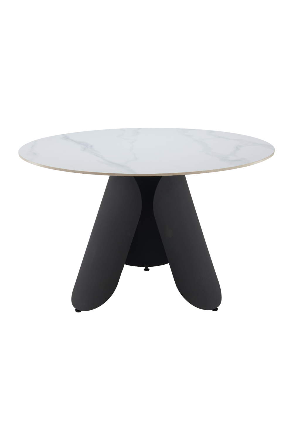   White Sintered Stone Dining Table | Oroa.com