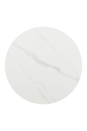   White Sintered Stone Dining Table | Oroa.com
