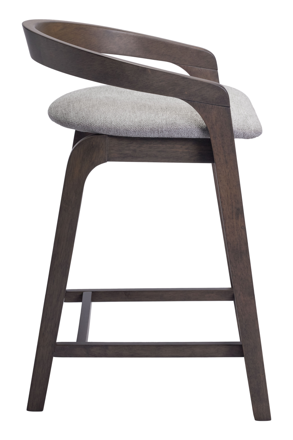   Gray Padded Seat Counter Stools (2) | Oroa.com